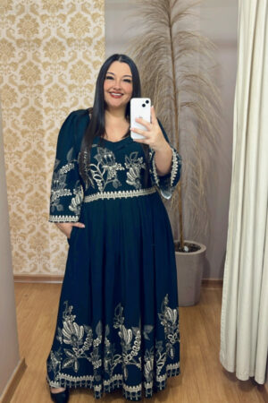 Vestido Plus Size Yasmin Viscose Preto G1 G2