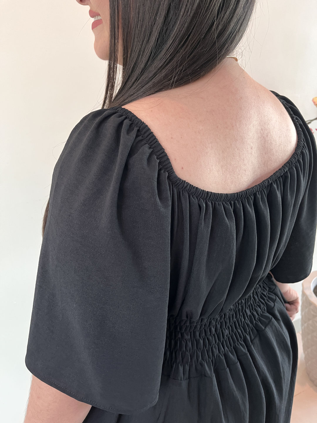 Vestido Plus Size Duna Preto Marta G3 - Imagem 5